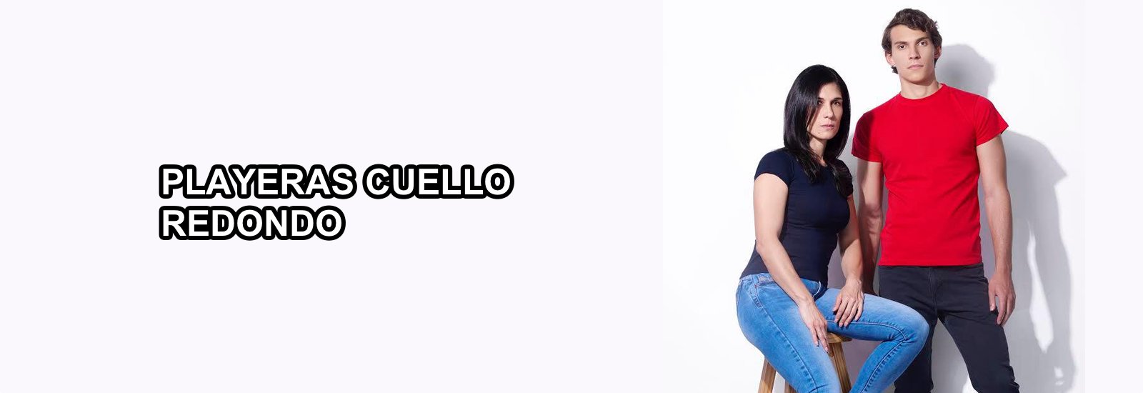 Venta de Playeras Cuello Redondo